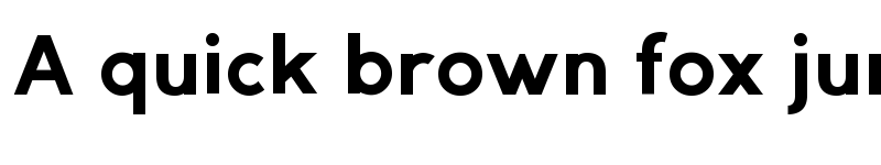 Preview of Gexo Sans Demo Bold font