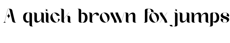 Preview of Geyster Regular font