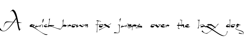 Preview of Geza Script PERSONAL USE ONLY Regular font