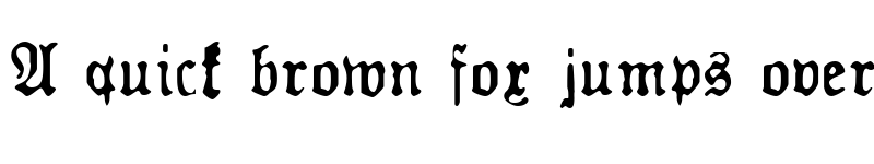 Preview of GF Gesetz Normal font