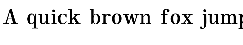 Preview of GFS Bodoni Bold font