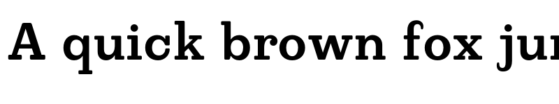 Preview of GFS Galatea Bold font