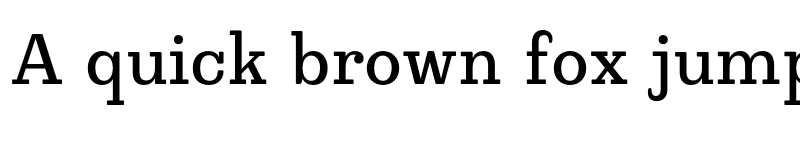 Preview of GFS Galatea Regular font