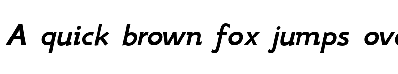 Preview of GFS Neohellenic Bold Italic font