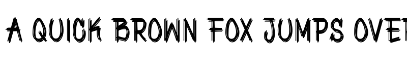 Preview of Gharklean Brush Regular font