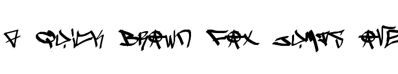 Preview of ghetto-blasterz ghetto-blasterz font