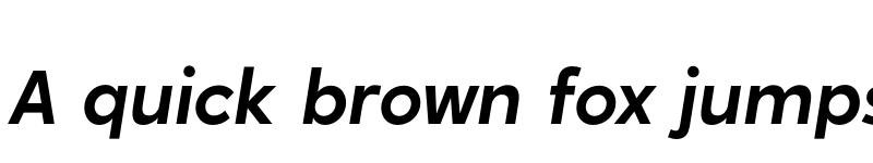 Preview of Ghino Semiboldtalic font