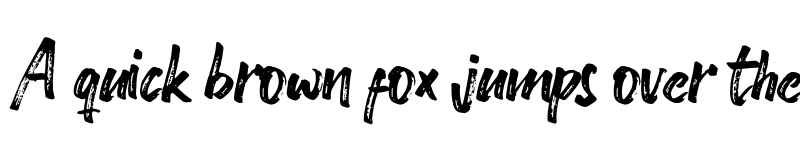 Preview of Ghost Brush Regular font