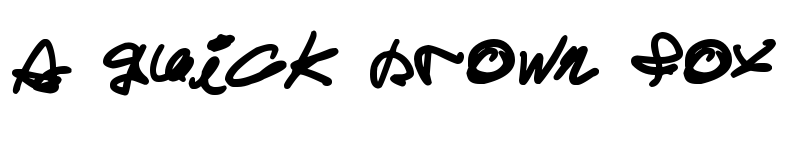 Preview of Ghost House Regular font