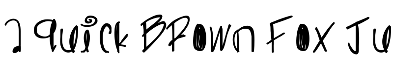 Preview of Ghostginger Medium font