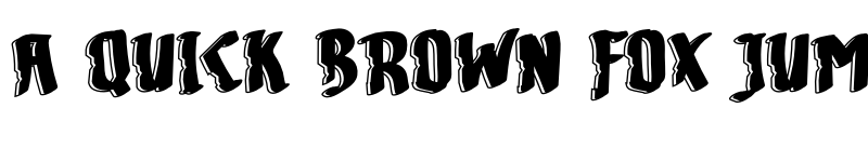 Preview of Ghosting Regular font