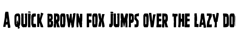 Preview of Ghoulish Intent Condensed Condensed font