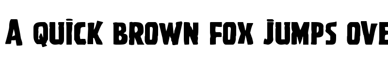 Preview of Ghoulish Intent Expanded Expanded font