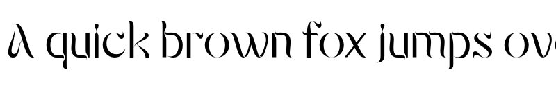 Preview of Gianlusy Regular font