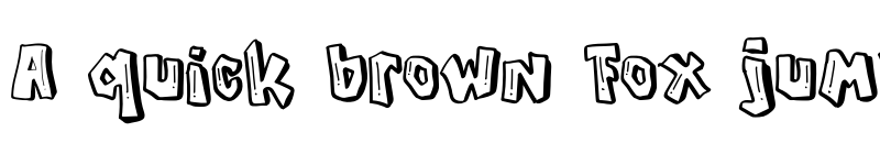 Preview of GiantBoomFont Regular font