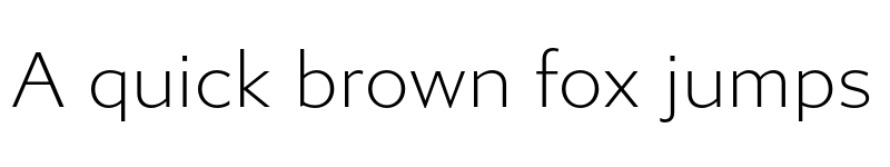 Preview of Gibbs Light font