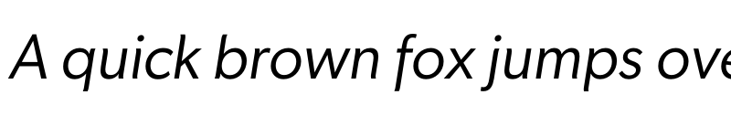 Preview of Gibson Book Italic font