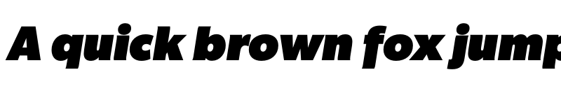 Preview of Gibson Heavy Italic font