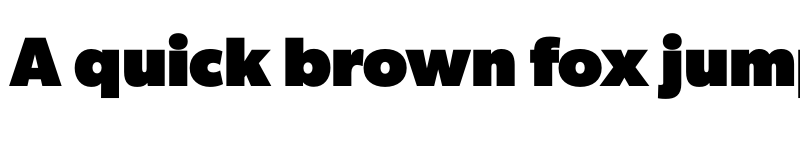 Preview of Gibson Heavy font