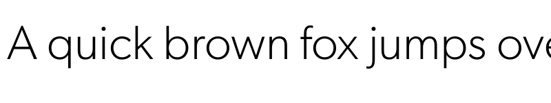 Preview of Gibson Light font