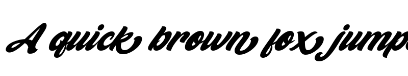 Preview of Gient Italic font