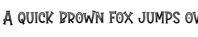 Preview of Gift Of Love Hollow Regular font