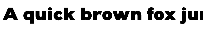 Preview of Giga Sans Black font