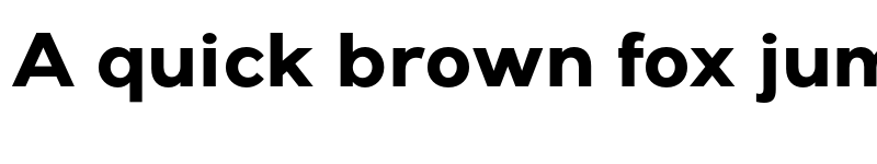 Preview of Giga Sans Bold font