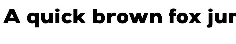 Preview of Giga Sans Extra Bold font