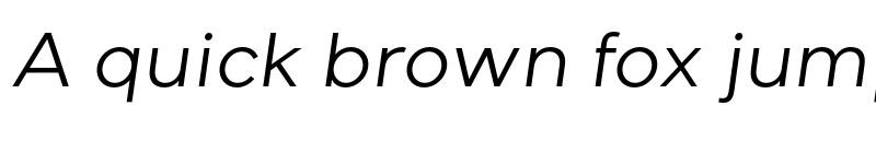 Preview of Giga Sans Italic font