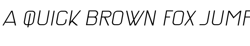 Preview of Gigantesque Light Italic font