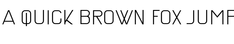 Preview of Gigantesque Light font