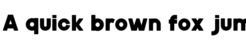 Preview of Gila Bold font