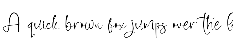 Preview of Gilconish Matter Regular font