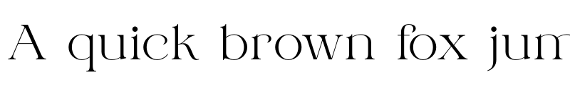 Preview of Gilfiky Regular font