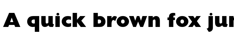 Preview of Gill Sans ExtraBoldDisplay ExtraBoldDisplay font