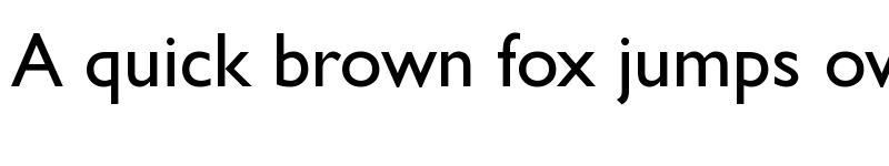 Preview of Gill Sans Medium font