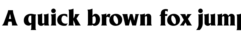 Preview of Gilland Bold font