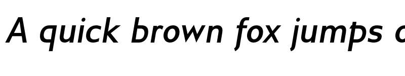 Preview of Gillius ADF Bold Italic font