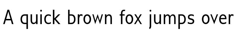 Preview of Gillius ADF Condensed font