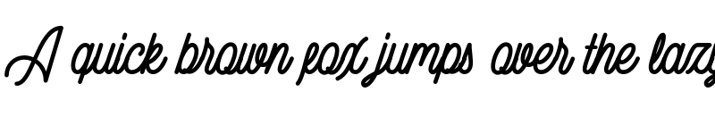 Preview of Gillnord Regular font