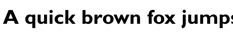 Preview of GillSansMTPro-Bold ? font