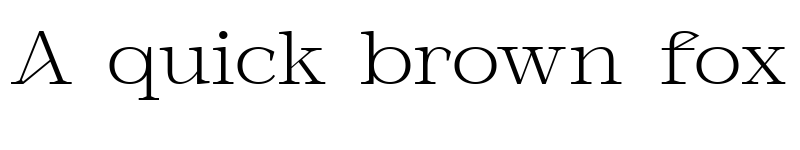 Preview of Gilvestre Regular font