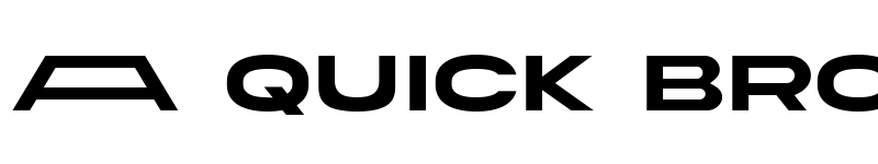 Preview of Gimbal Extended Regular font