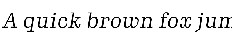 Preview of Gimlet Micro Light Italic font