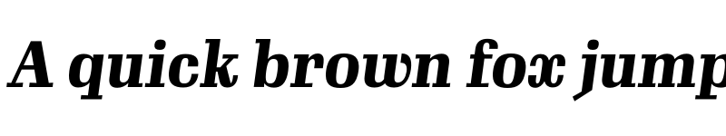 Preview of Gimlet Text Condensed Black Italic font