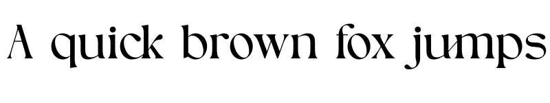 Preview of Ginger Bread Regular font