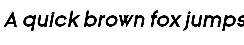 Preview of Ginora Sans Bold Oblique font