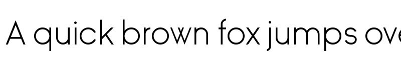 Preview of Ginora Sans Light font