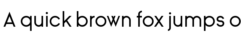 Preview of Ginora Sans Regular font